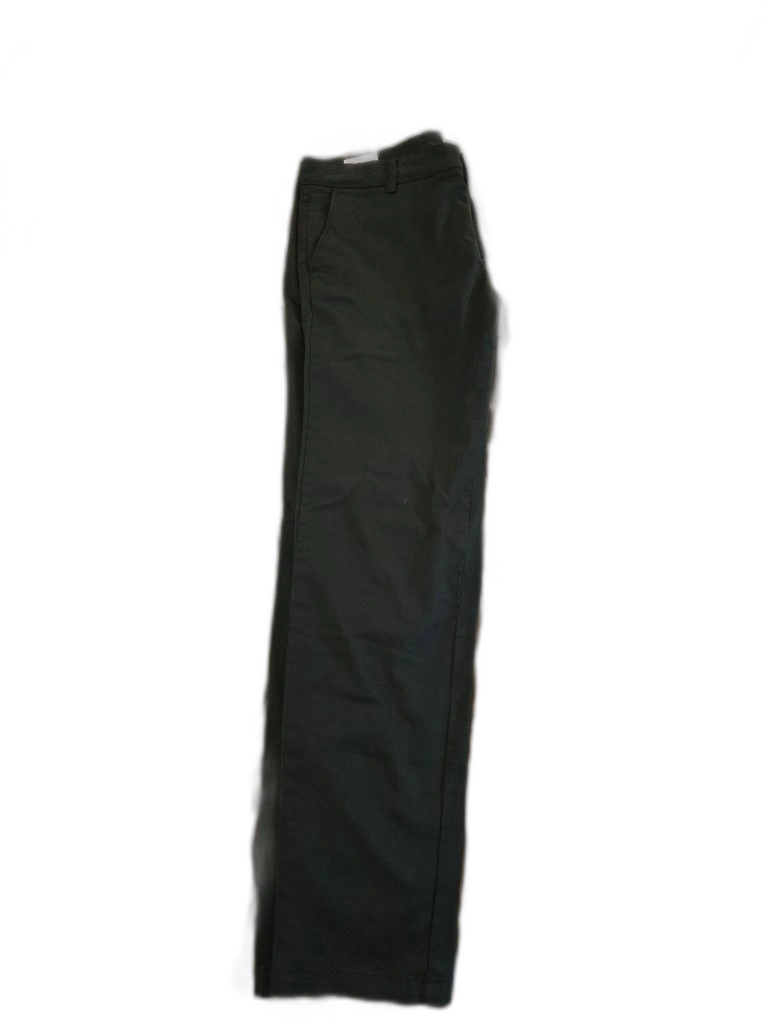 Pantalón Chino Negro Recto