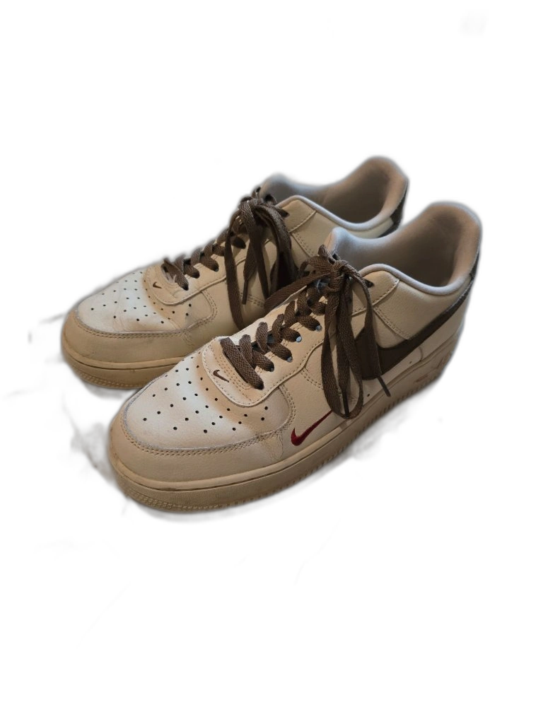 Zapatillas Nike Air Force 1 Beige y Marrón