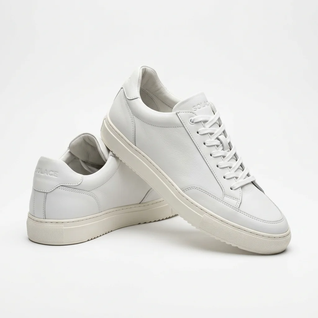 Zapatillas Blancas de Cuero