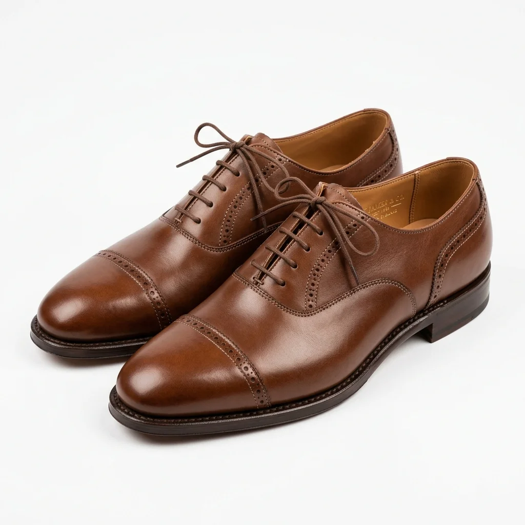 Zapatos Derby de Piel